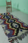 Moroccan berber rug 2.4 X 6 Feet