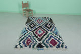 Moroccan berber rug 3.3 X 5.8 Feet - Boucherouite Rugs