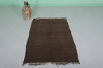 Moroccan berber handwoven kilim rug  2.8 FT X 4.9 FT