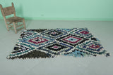 Moroccan berber rug 3.3 X 5.8 Feet - Boucherouite Rugs