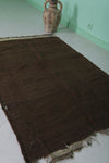 Moroccan berber handwoven kilim rug  2.8 FT X 4.9 FT