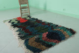 Moroccan Berber Rug - Abstract Artistry | 2.7 X 6 Feet