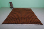 Handmade Grid rug 8.1 FT X 10.1 FT - 