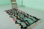 Moroccan berber rug 2 X 5.7 Feet - Beni ourain rugs