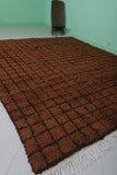 Handmade Grid rug 8.1 FT X 10.1 FT - 