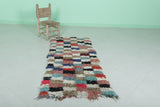 Moroccan berber rug 2.4 X 5.8 Feet