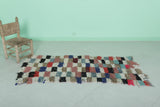 Moroccan berber rug 2.4 X 5.8 Feet