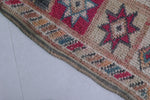 Handmade Moroccan Rug 5 x 6.3 Feet – Geometric Tribal Design