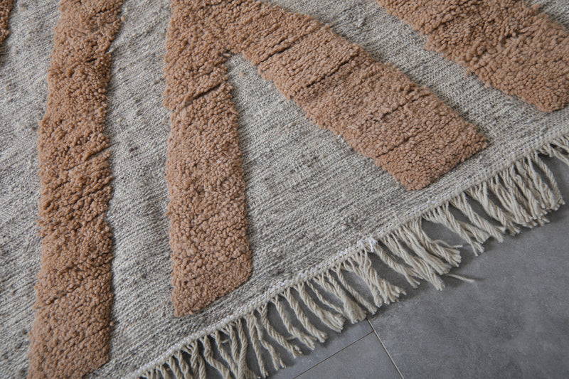 Custom Berber rug Peach - Handmade Beni ourain rug - Morocco rug - custom moroccan rugs