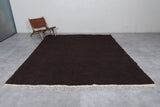 Moroccan wool rug - Dark Brown Custom Rug - Beni ourain rug