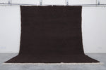 Moroccan wool rug - Dark Brown Custom Rug - Beni ourain rug