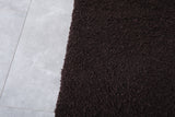 Moroccan wool rug - Dark Brown Custom Rug - Beni ourain rug