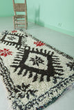 Moroccan rug 2.5 X 6.2 Feet