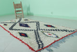 Moroccan berber rug 3 X 7.1 Feet - Boucherouite Rugs