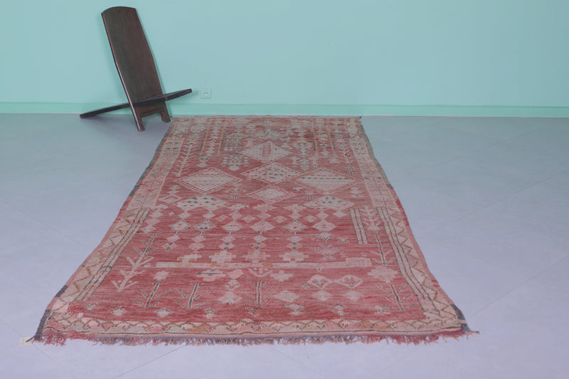 Moroccan Rug - 4.7x10.6 FT | Elegant Handwoven Carpet