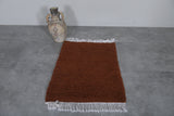 Moroccan rug 2.2 X 3.3 Feet - beni ourain rug