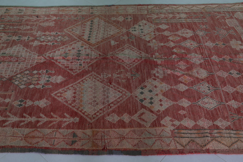 Moroccan Rug - 4.7x10.6 FT | Elegant Handwoven Carpet