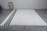 Beni Ourain Moroccan rug - white berber custom rug