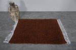 Moroccan rug 2.2 X 3.3 Feet - beni ourain rug