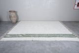 Beni Ourain Moroccan rug - white berber custom rug