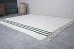 Beni Ourain Moroccan rug - white berber custom rug