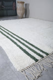 Beni Ourain Moroccan rug - white berber custom rug