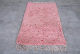 Pink Moroccan rug 2.2 X 3.8 Feet