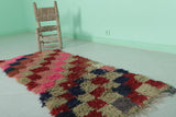 Moroccan berber rug  2.1 FT × 5.2 FT - Boucherouite Rugs