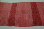 Red Moroccan Rug 3 X 5.6 Feet