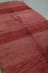 Red Moroccan Rug 3 X 5.6 Feet