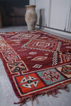 Moroccan Boujaad Rug 6 x 10.4 Feet – Exquisite Vintage Handwoven Berber