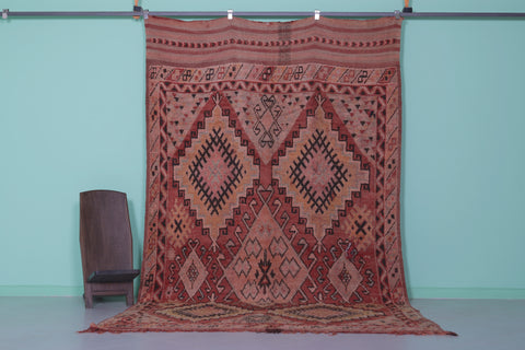 Moroccan rug 6.4 X 11.3 Feet