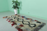 Handmade Long Moroccan Rug 2.4 X 5.8 Feet