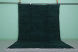 Green Moroccan Rug - 7.4 x 10.1 Feet | Handmade Elegance