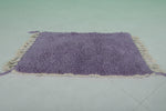 Small Moroccan Rug - 2 x 3 ft | Soft Purple Accent Rug