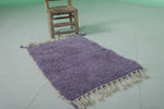 Small Moroccan Rug - 2 x 3 ft | Soft Purple Accent Rug