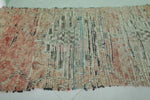 Vintage Moroccan Rug 3.3 x 6.3 ft | Distressed Artisan Design