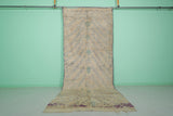 Shaggy Beige Runner rug 5.1 X 12.3 Feet