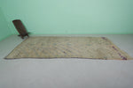 Shaggy Beige Runner rug 5.1 X 12.3 Feet