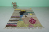 Contemporary Moroccan Rug - 5.6 x 7.7 Feet