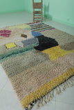 Contemporary Moroccan Rug - 5.6 x 7.7 Feet