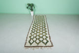 Handmade Moroccan Berber Rug - 2.8 x 8.5 Feet