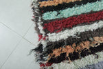 Moroccan berber rug 2.6 X 5.7 Feet - Boucherouite Rugs