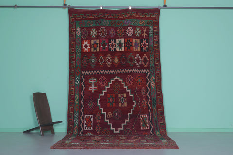 Moroccan rug 6.3 X 12.7 Feet