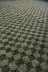 Moroccan Checkered Rug - Handwoven 11.2 x 15.1 Feet | Oversized Wool Design