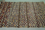 Hand Knotted Colorful Kilim Rug 3.7 FT X 5.7 FT