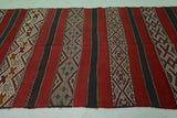 Handwoven Moroccan kilim rug 4.6 FT X 9.2 FT