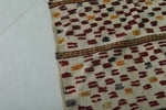 Hand Knotted Colorful Kilim Rug 3.7 FT X 5.7 FT