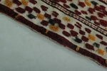 Hand Knotted Colorful Kilim Rug 3.7 FT X 5.7 FT