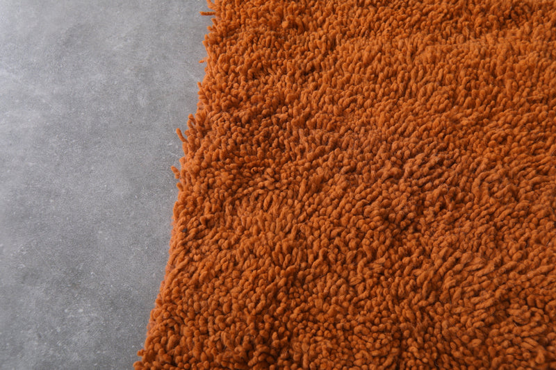 Orange Moroccan Rug - 6 x 10 ft | Handwoven Vibrant Decor